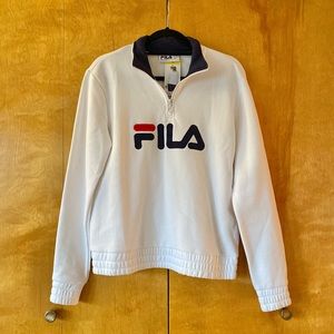 ✨NWT✨ FILA Greer 1/4 Zip Pullover Sweatshirt